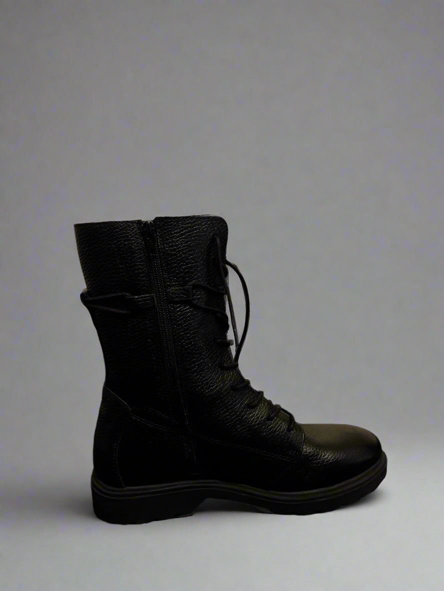 AURA LEATHER LONG BOOTS | UNISEX